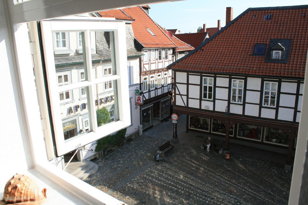 Fachwerkferienhaus Helmbrecht 고슬라르 객실 사진